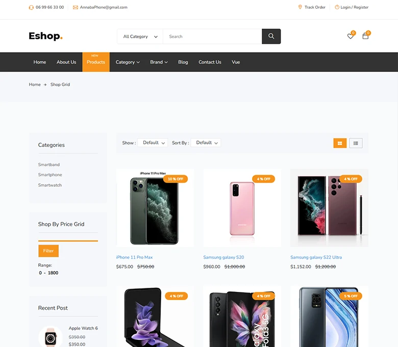 Ecom - Ecommerce Phone Store