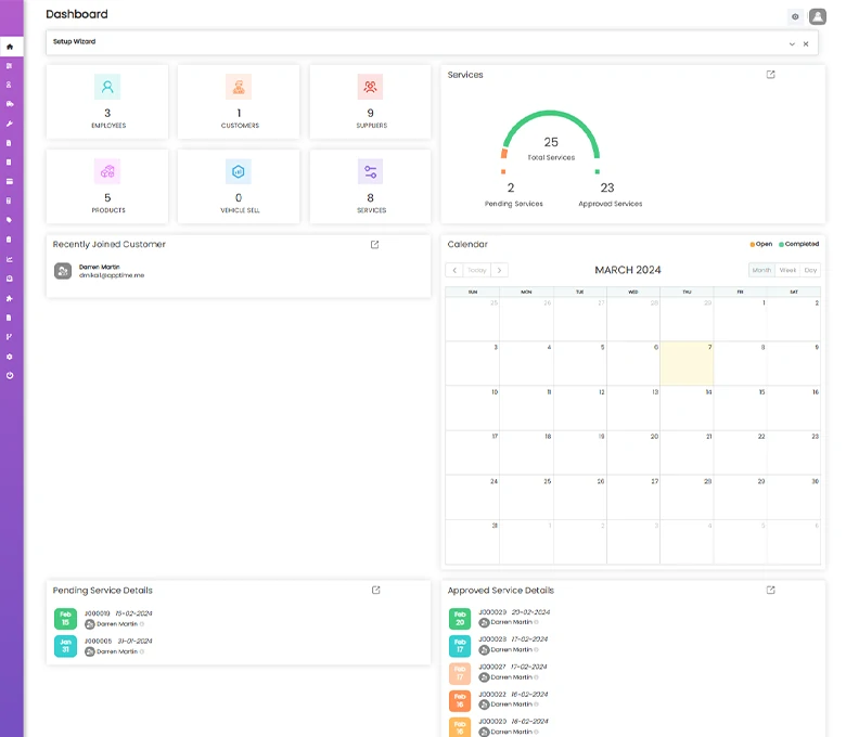 Garage - Stock management SaaS