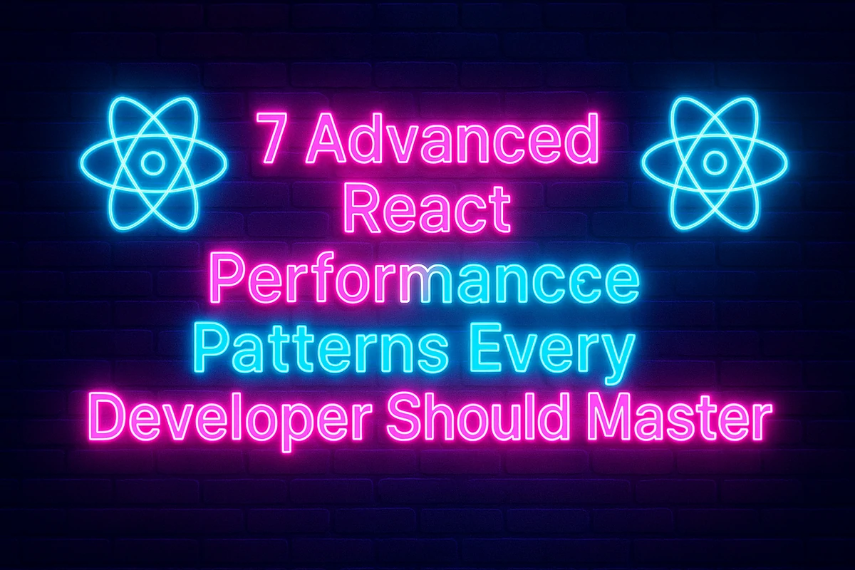 Advanced React: Optimizing Performance and Advanced Patterns